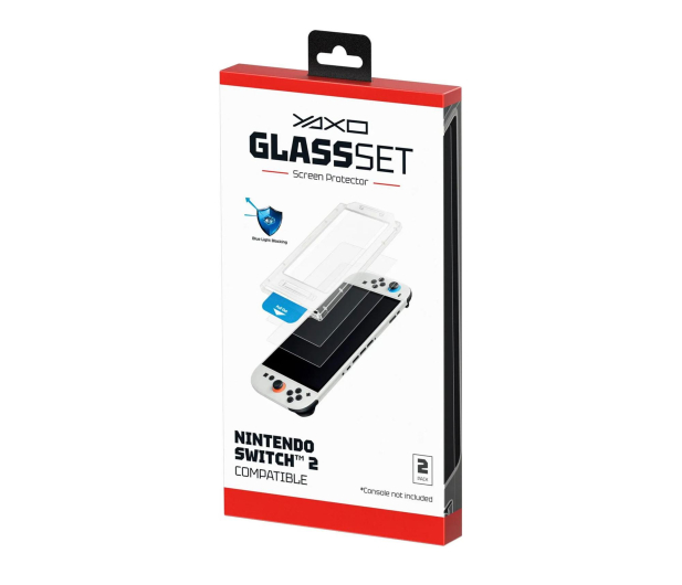 Szkło ochronne YAXO 2-pack GLASS SET do Nintendo Switch 2 - 1340739 - zdjęcie 3